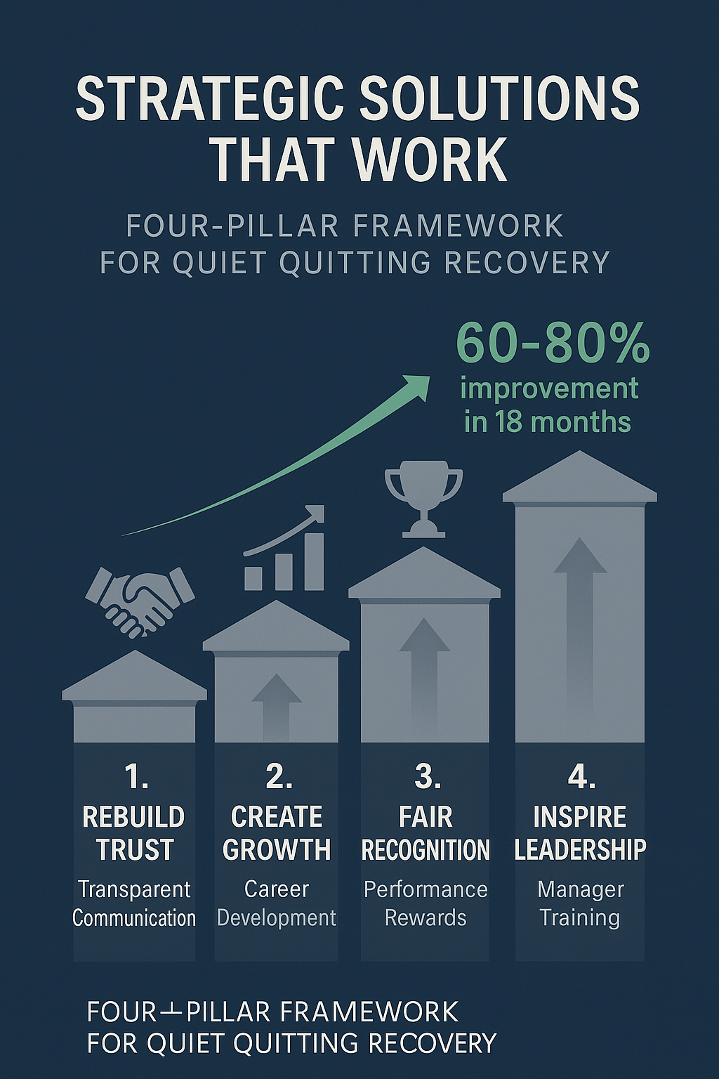 Comprehensive solution framework for addressing quiet quitting